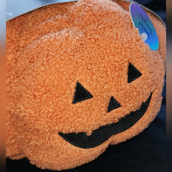Pumpkin Snuggle Buddy Heat and Hug Removable Belly Sherpa Pumpkin Heat Pack - Picture 4 of 4